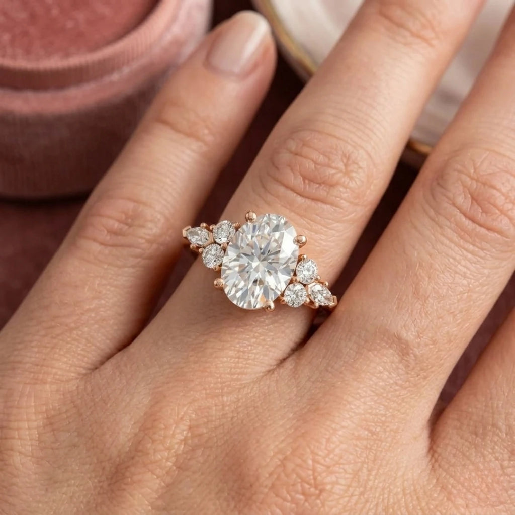 Celestial Cluster Ring