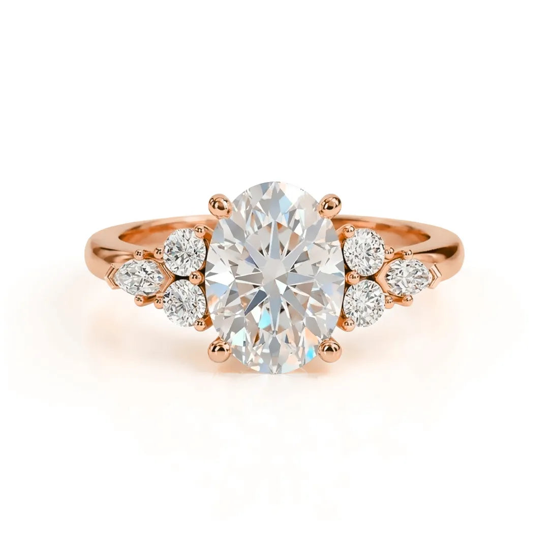 Celestial Cluster Ring