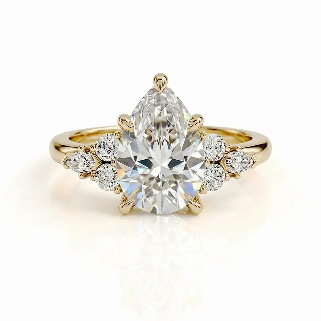 Celestial Cluster Ring