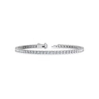 Lab Diamond Silver Tennis Bracelet (5 ct. tw.)