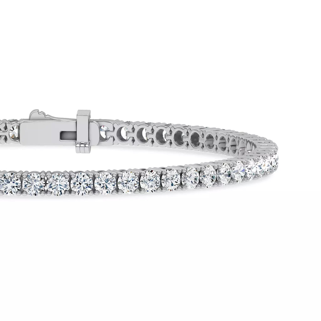 Lab Diamond Silver Tennis Bracelet (5 ct. tw.)