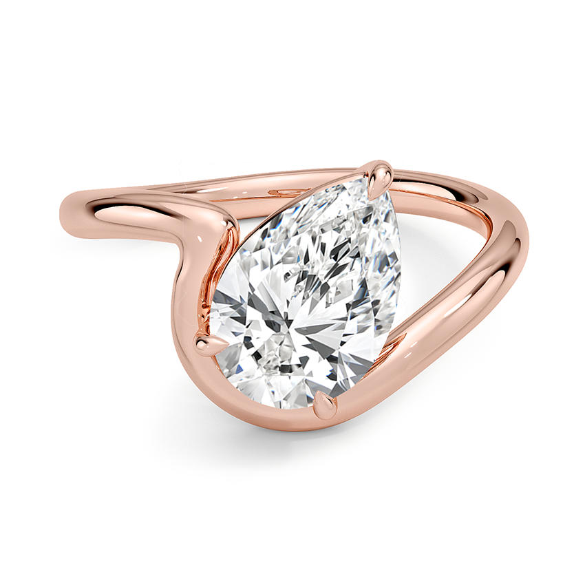 Aire Solitaire Ring