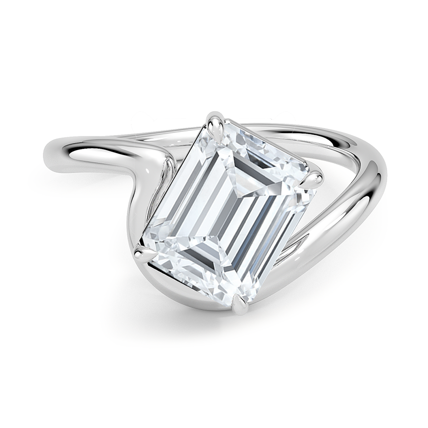 Aire Solitaire Ring
