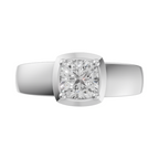 cushion-14k white gold|cushion-18k white gold|cushion-platinum