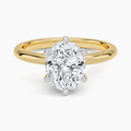 Comfort Fit 2mm Six-Prong Solitaire Ring