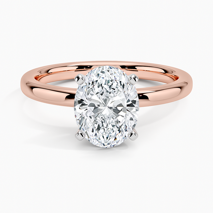 Comfort Fit 2mm Solitaire Ring