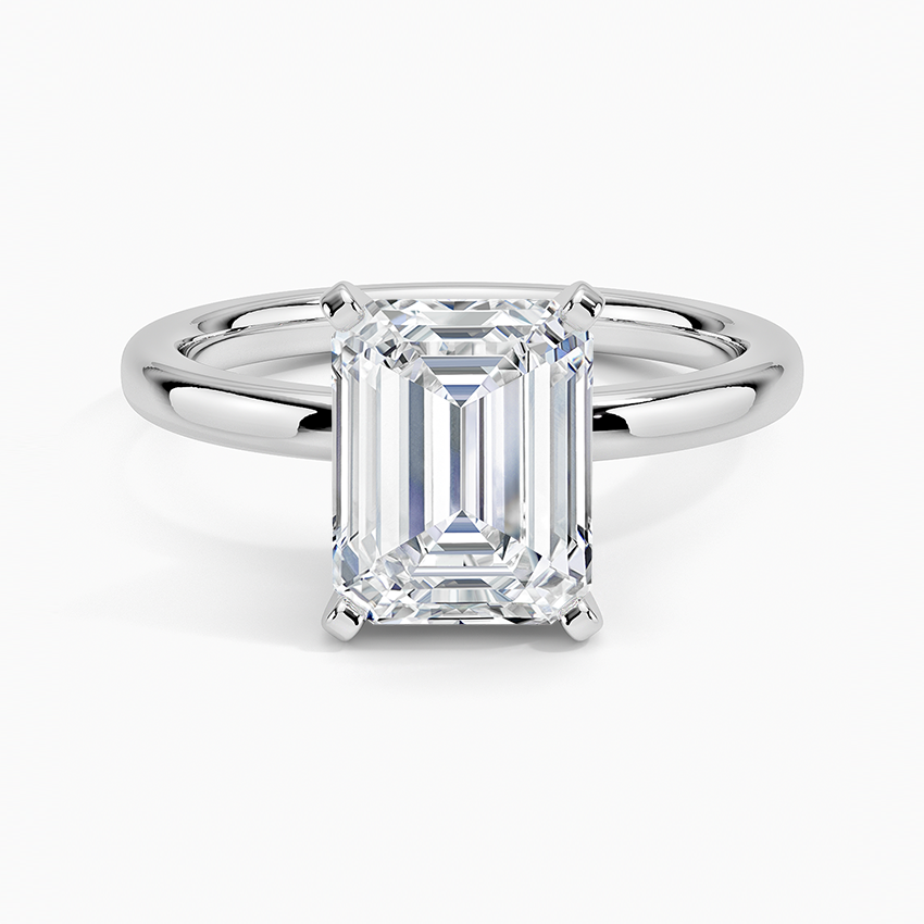Comfort Fit 2mm Solitaire Ring