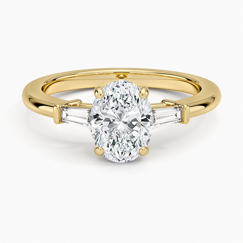 Symphony Tapered Baguette Three Stone Diamond Ring (1/5 ct. tw.)