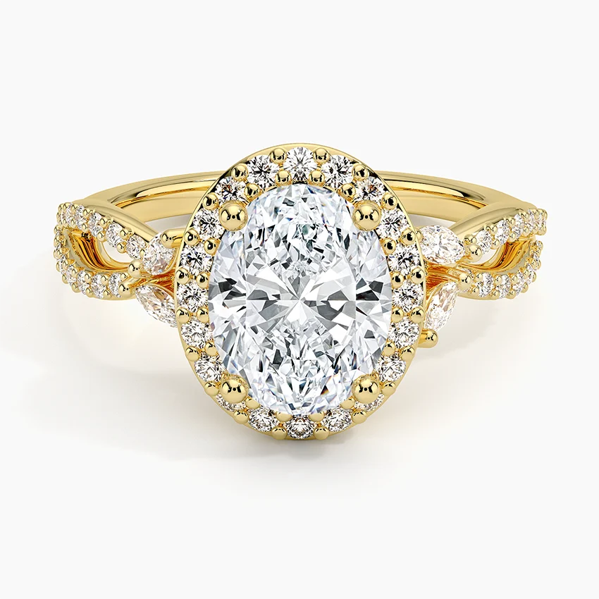 Luxe Willow Halo Diamond Ring (2/5 ct. tw.)