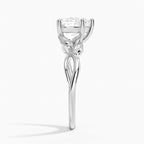 Budding Willow Solitaire Ring