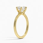 Delilah Twist Solitaire Ring