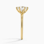 Delilah Twist Solitaire Ring