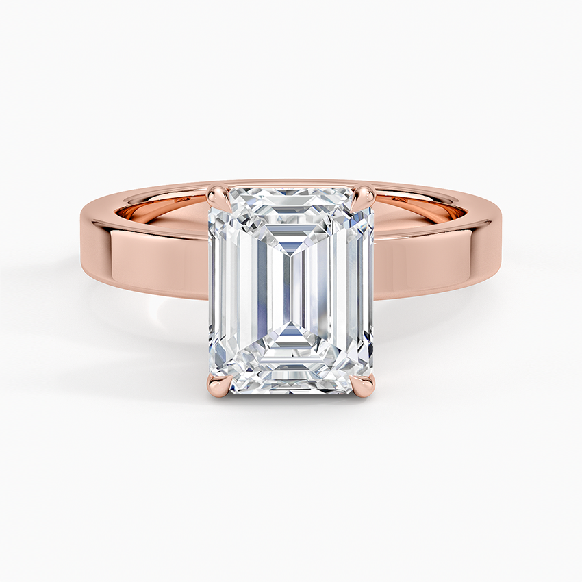 Peyton 3mm Solitaire Ring in 14K Yellow Gold