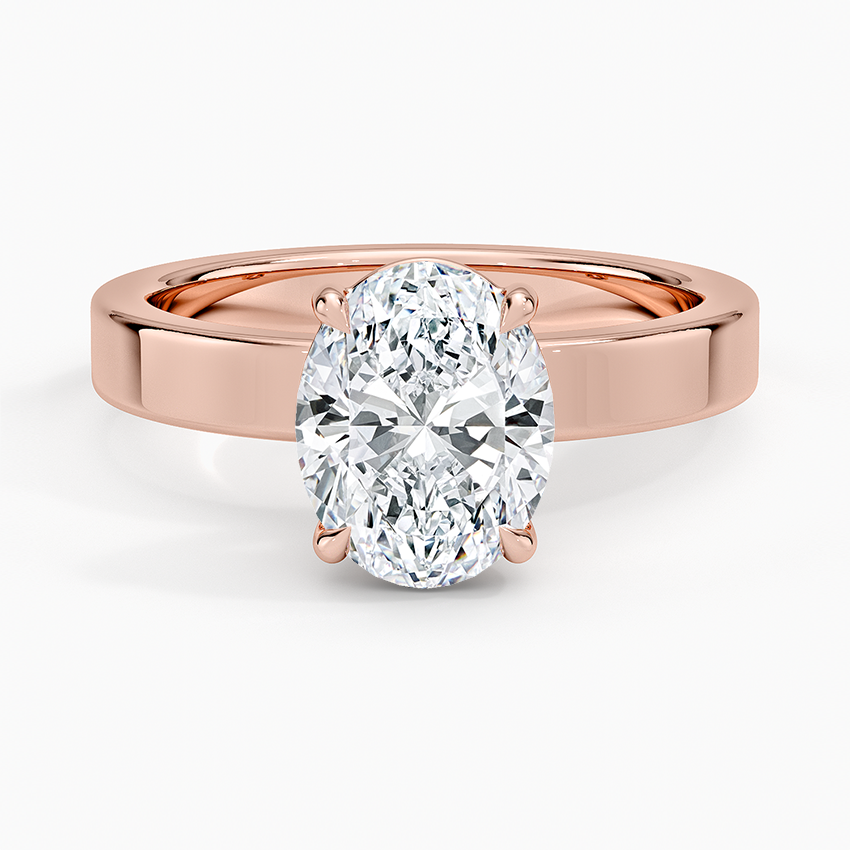 Peyton 3mm Solitaire Ring in 14K Yellow Gold