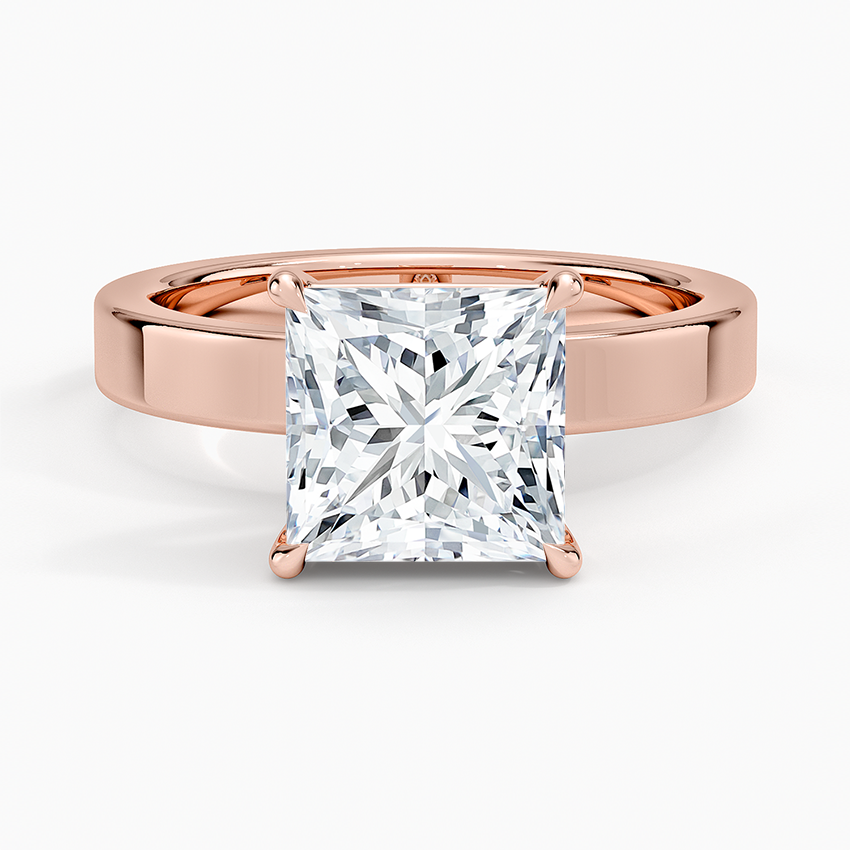 Peyton 3mm Solitaire Ring in 14K Yellow Gold