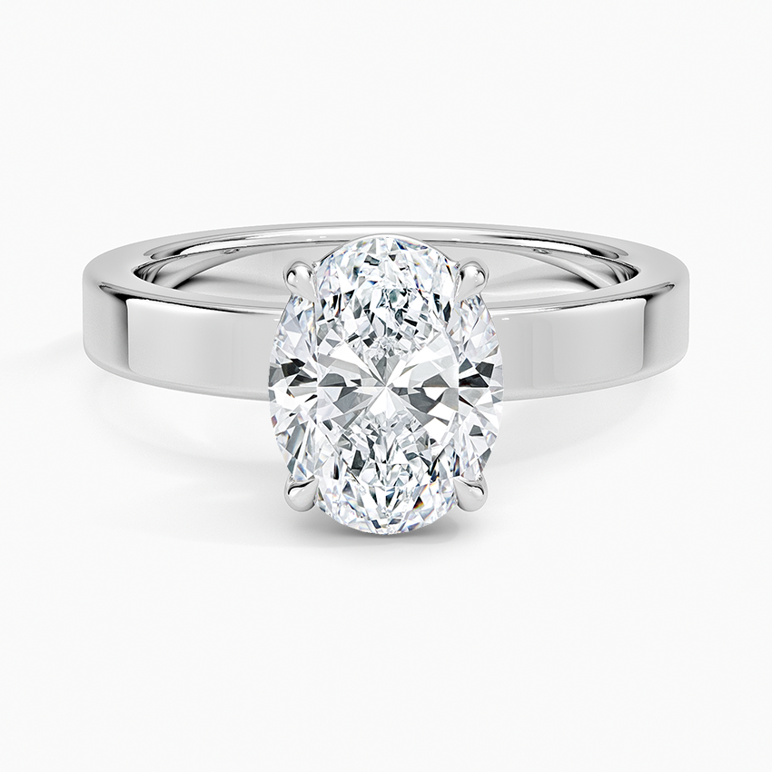 Peyton 3mm Solitaire Ring in 14K Yellow Gold