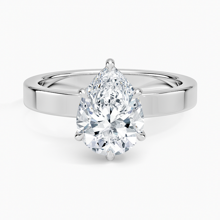 Peyton 3mm Solitaire Ring in 14K Yellow Gold