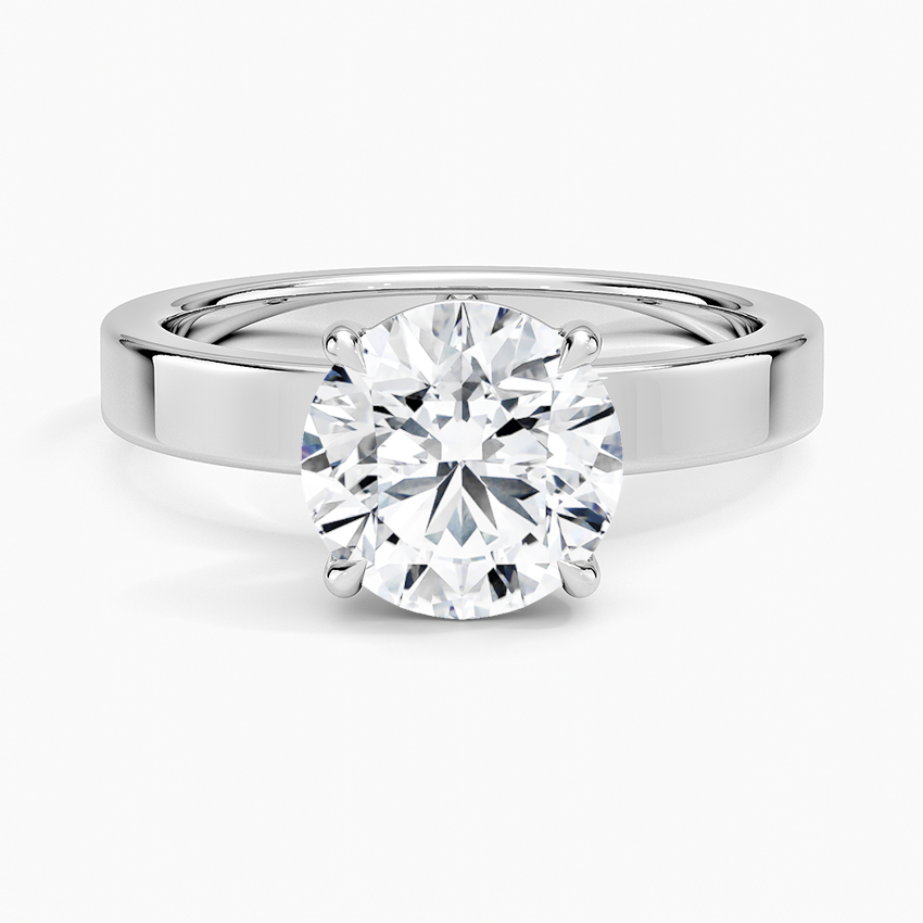 Peyton 3mm Solitaire Ring in 14K Yellow Gold