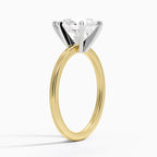 Six-Prong Petite Comfort Fit 1.5mm Solitaire Ring