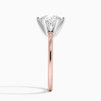 Six-Prong Petite Comfort Fit 1.5mm Solitaire Ring