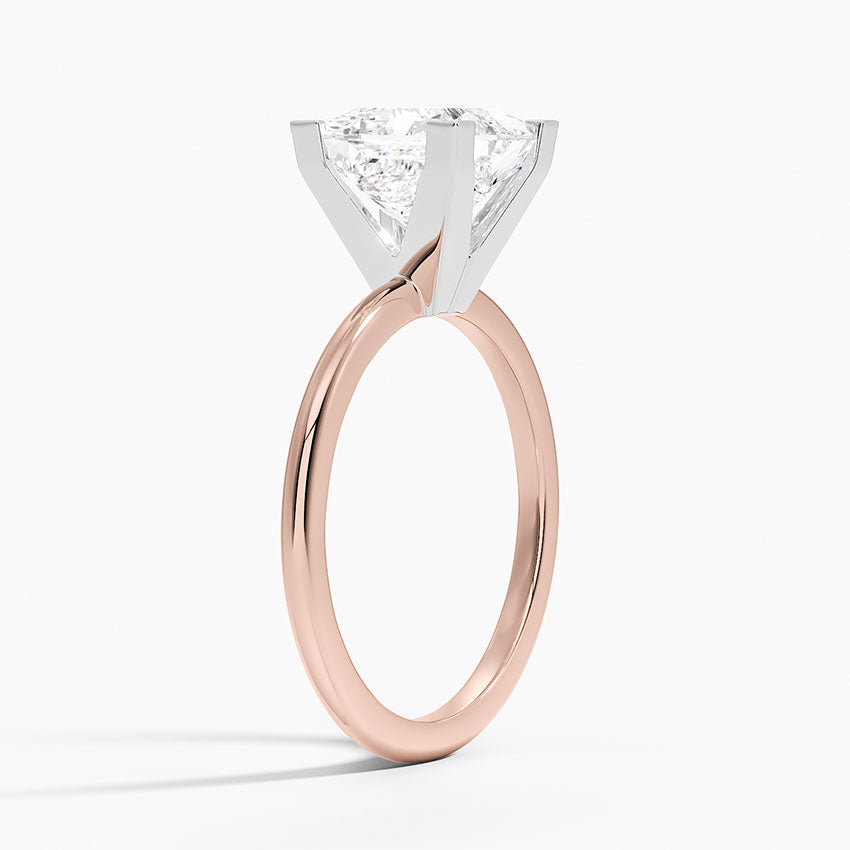 Six-Prong Petite Comfort Fit 1.5mm Solitaire Ring