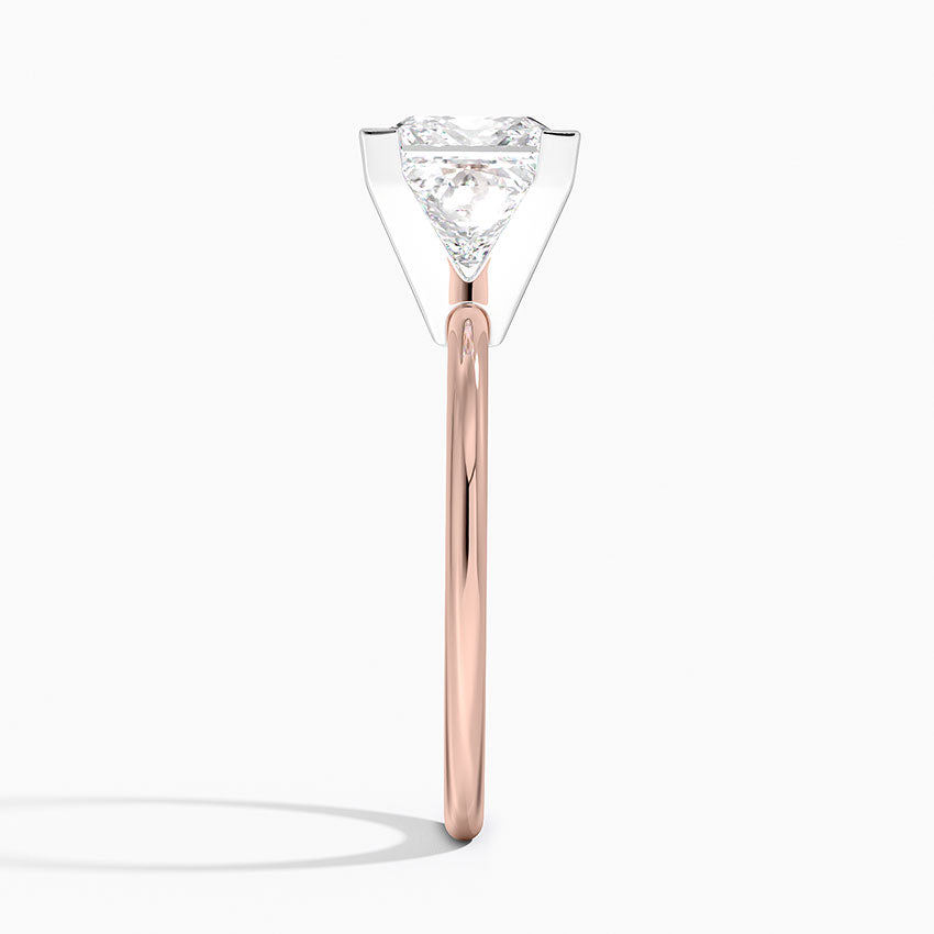 Six-Prong Petite Comfort Fit 1.5mm Solitaire Ring