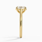 2mm Provence Solitaire Ring