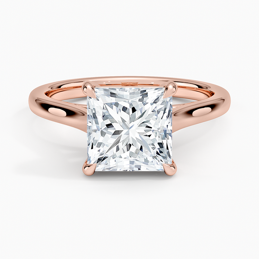 2mm Provence Solitaire Ring