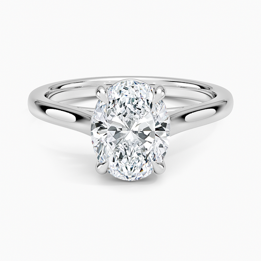 2mm Provence Solitaire Ring