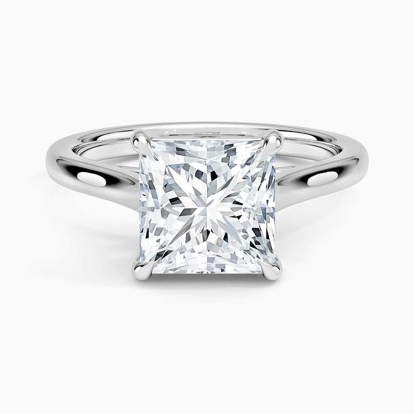 2mm Provence Solitaire Ring