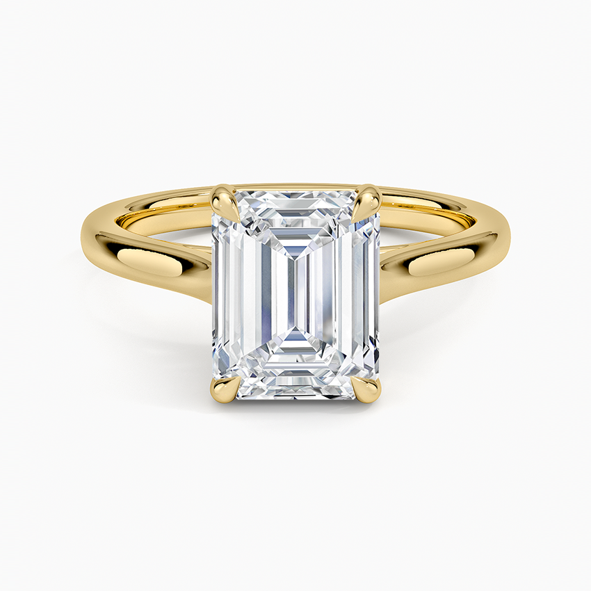 2mm Provence Solitaire Ring