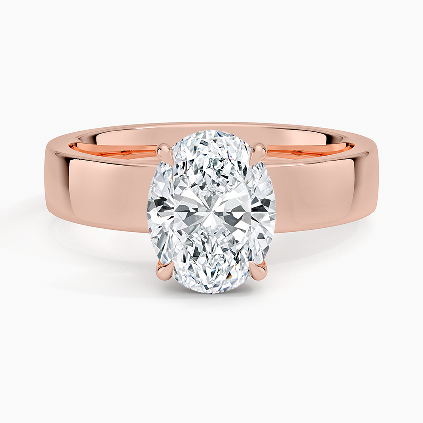 Peyton 4mm Solitaire Ring