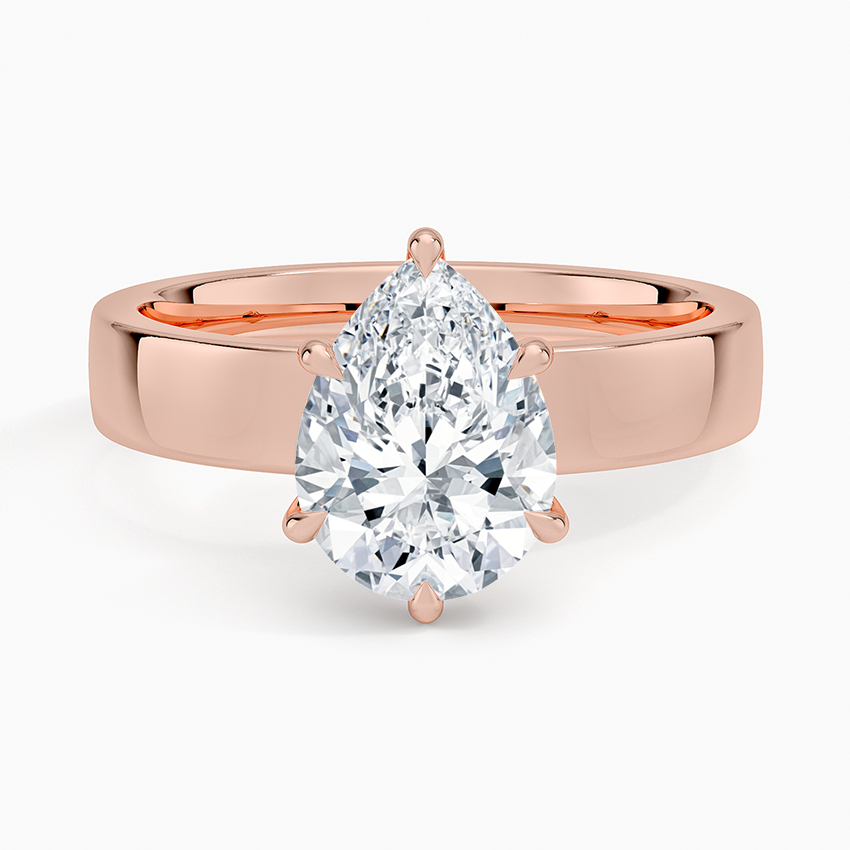 Peyton 4mm Solitaire Ring