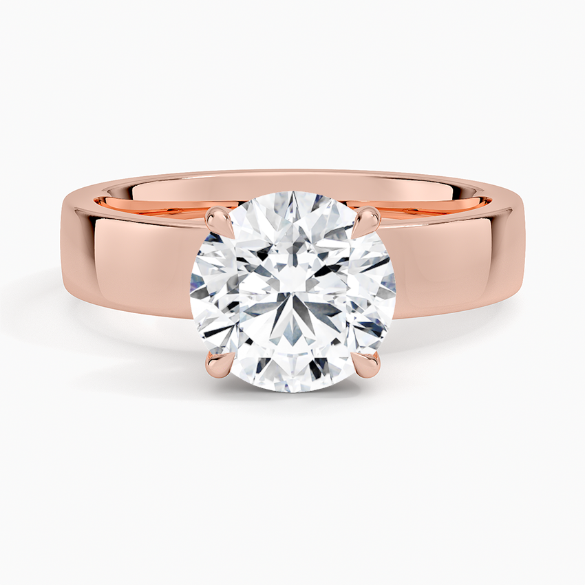 Peyton 4mm Solitaire Ring