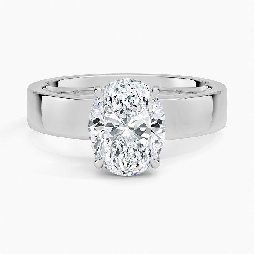 Peyton 4mm Solitaire Ring
