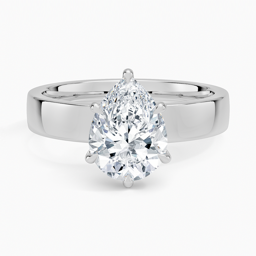 Peyton 4mm Solitaire Ring