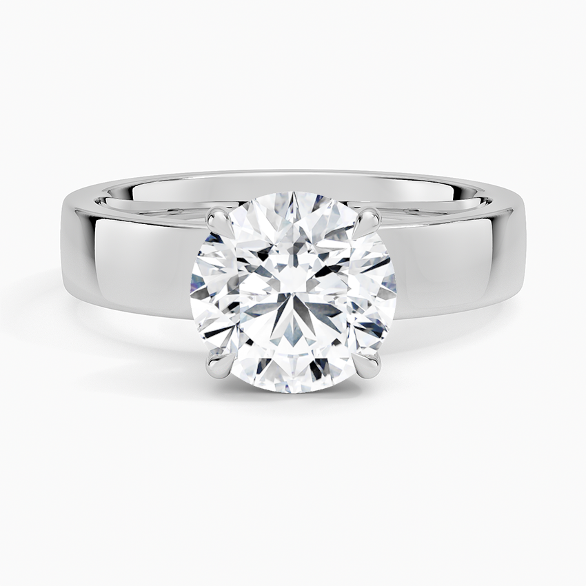 Peyton 4mm Solitaire Ring