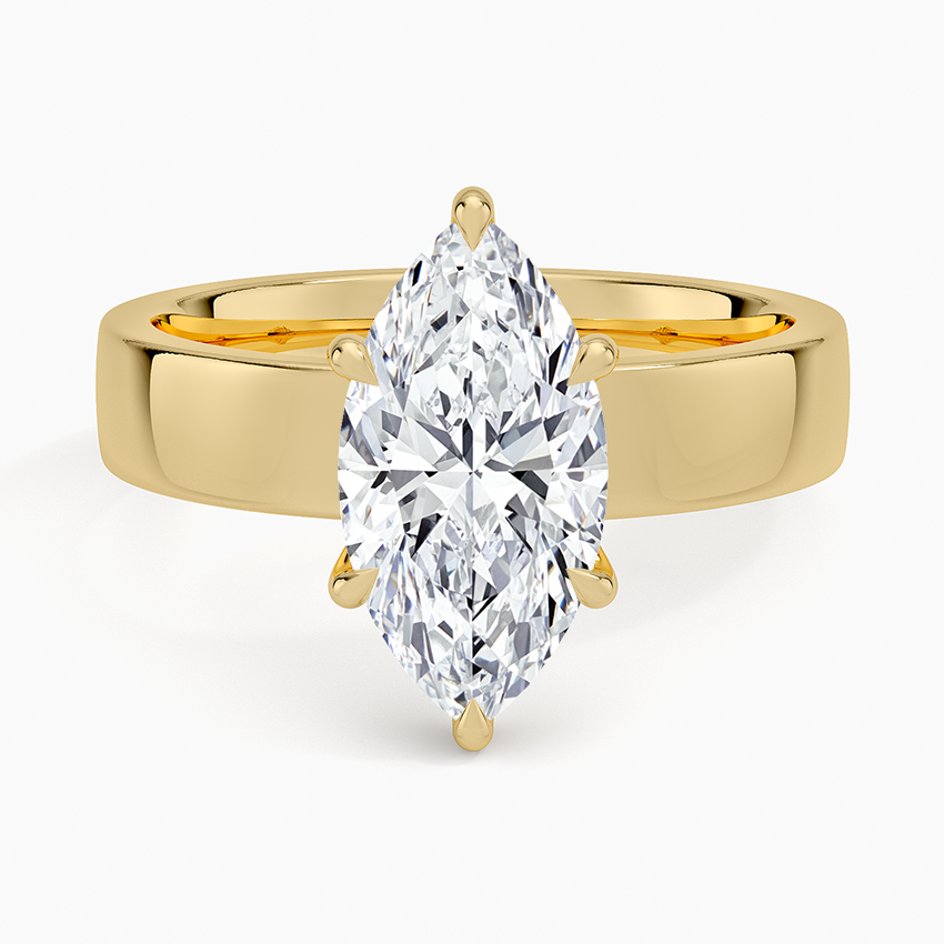 Peyton 4mm Solitaire Ring