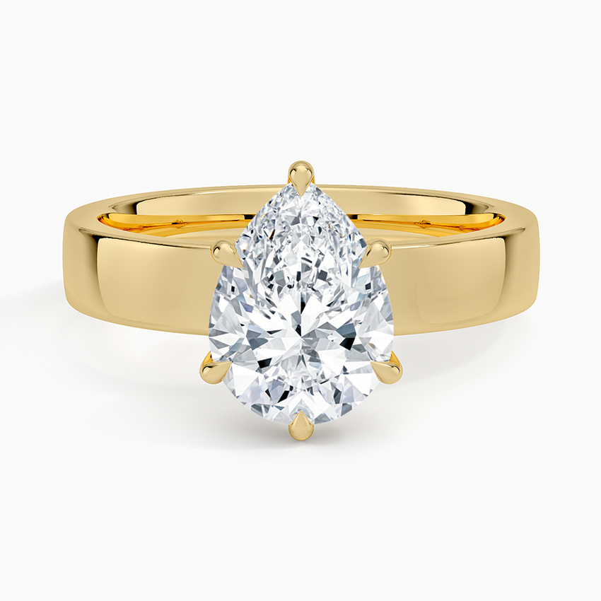 Peyton 4mm Solitaire Ring