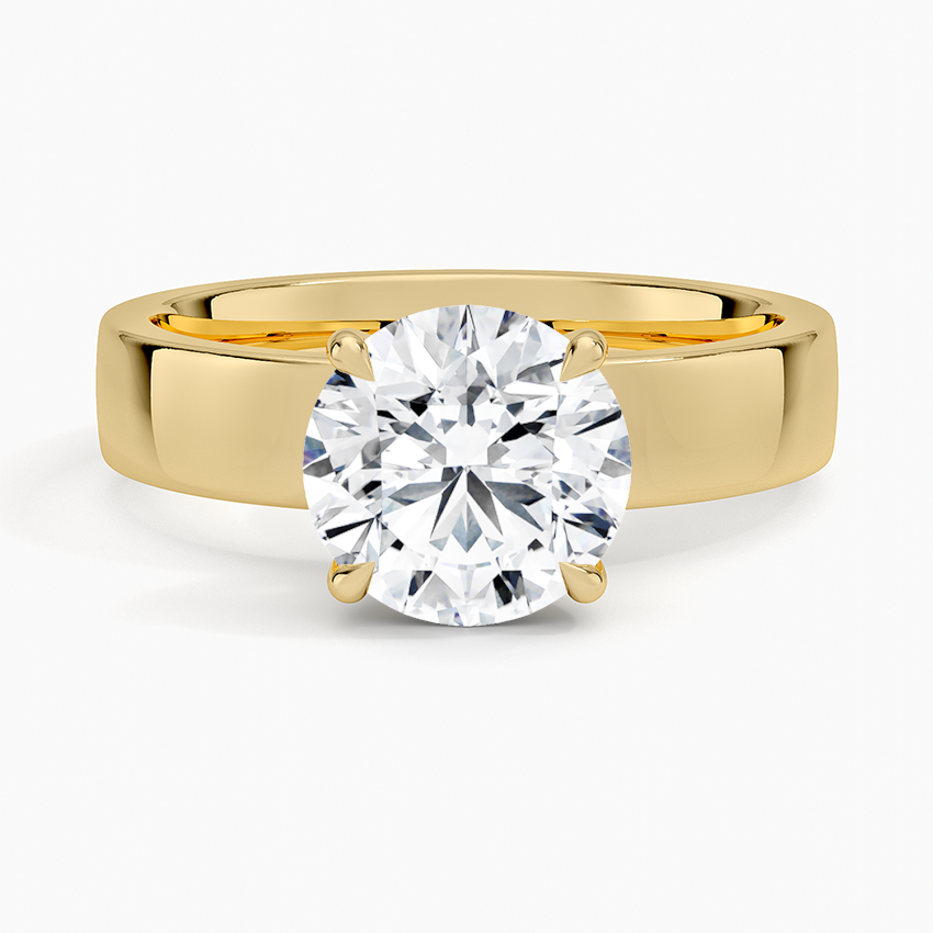 Peyton 4mm Solitaire Ring