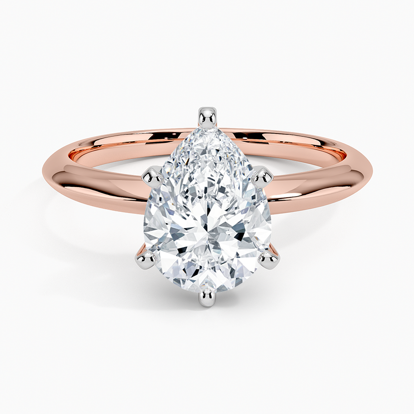 Classic Six-Prong Solitaire Ring