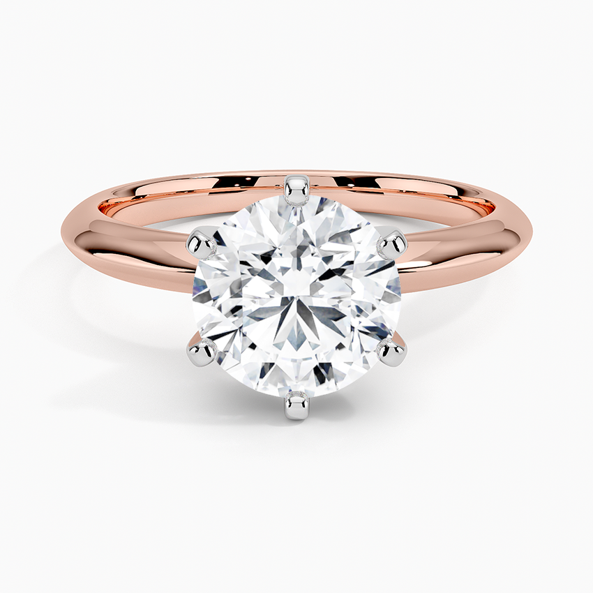 Classic Six-Prong Solitaire Ring