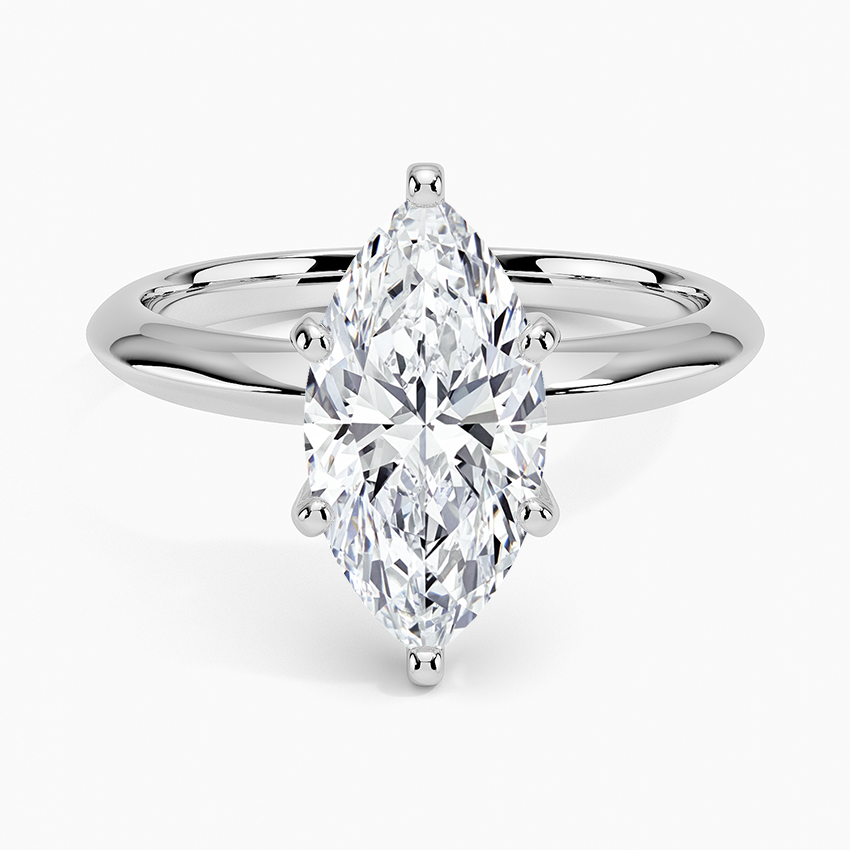 Classic Six-Prong Solitaire Ring