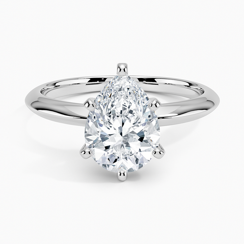 Classic Six-Prong Solitaire Ring