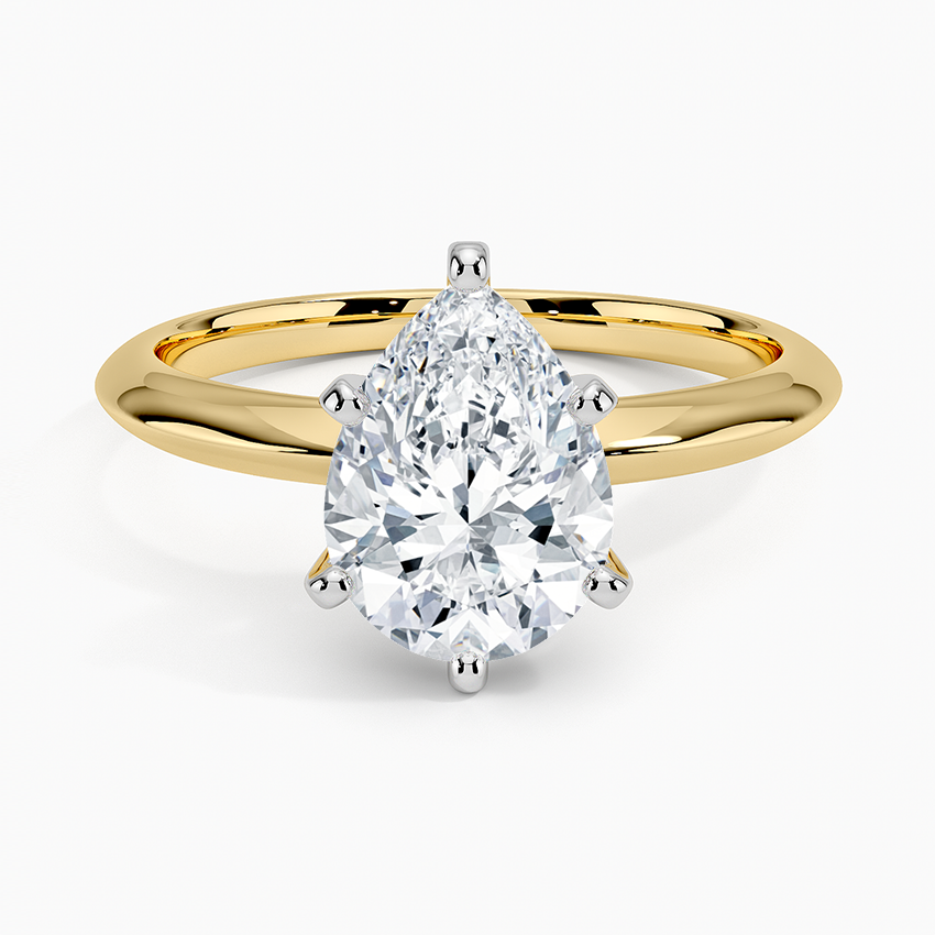 Classic Six-Prong Solitaire Ring