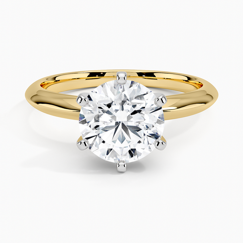Classic Six-Prong Solitaire Ring