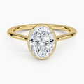 Petite Luna 1.5mm Bezel Ring