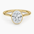 Petite Luna 1.5mm Bezel Ring