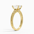 Hudson Engraved Diamond Ring