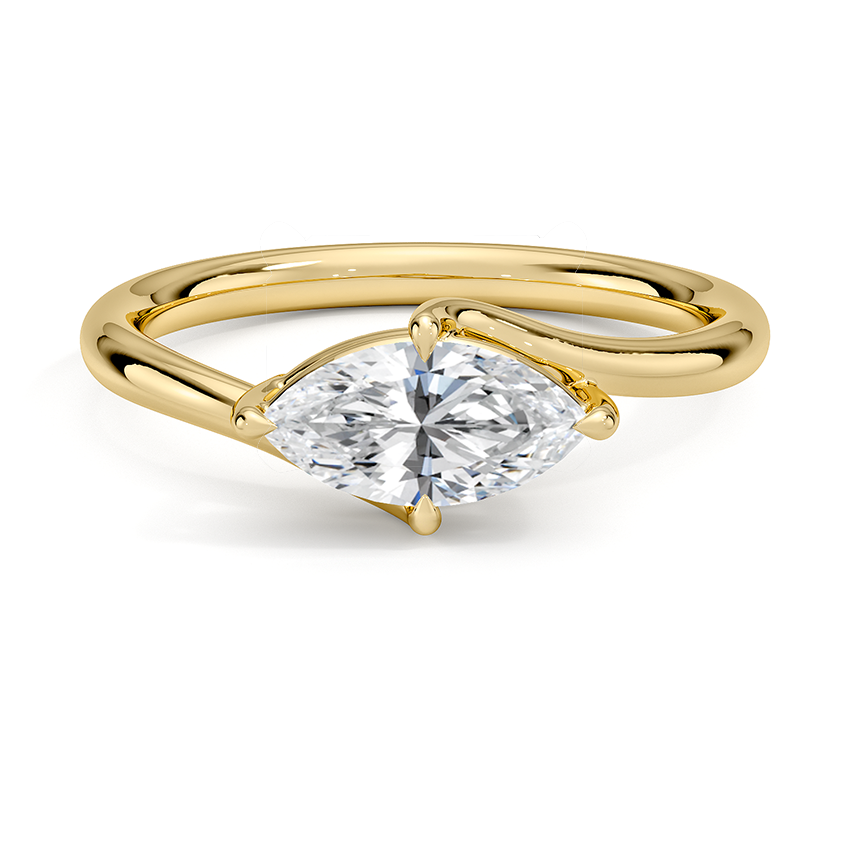 East-West Atelier Diamond Ring